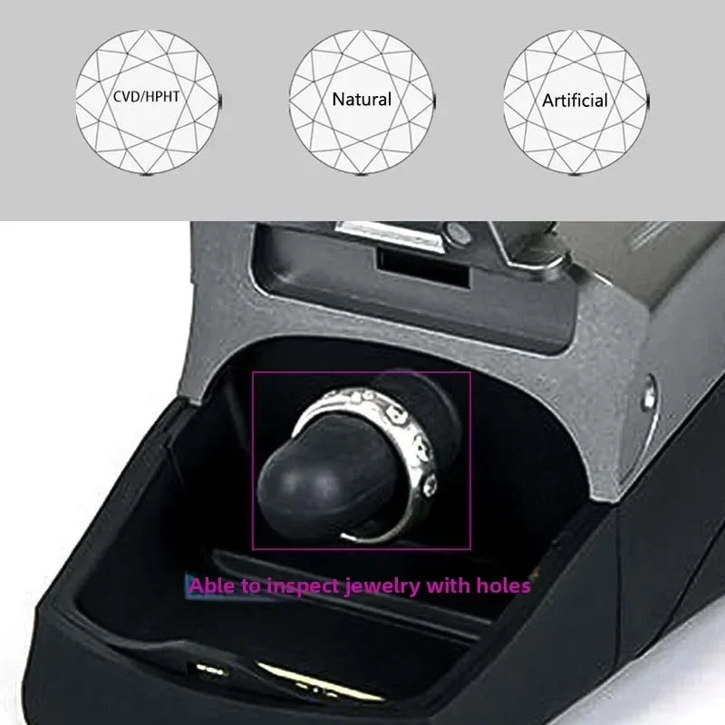 HTHP CVD Instrument Detects Lab Grown Diamonds Jewelry Testing Tool Professional Diamond Tester