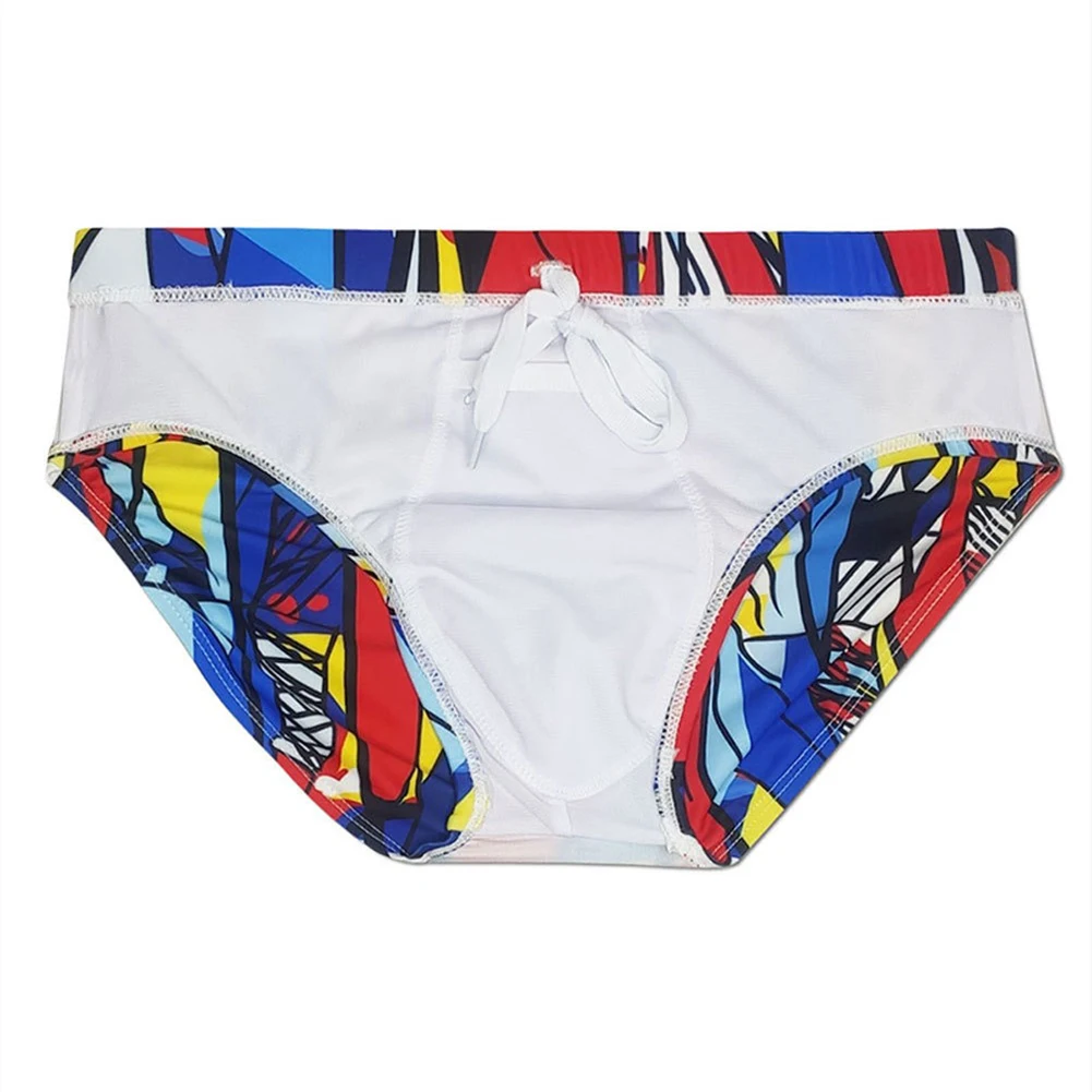 Men\'s Swim Briefs Swimwear Trunks Board Surfing Beach Shorts Swimsuit With Cup Underwear Hombre Breathable Bikini Underpants