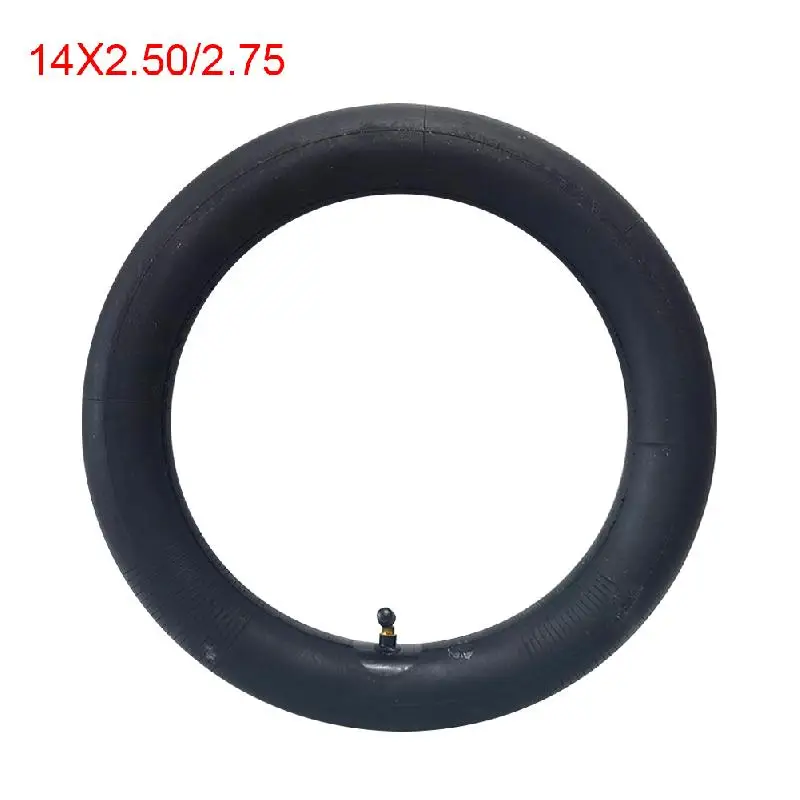 14 Inch Pneumatic Wheel Tire 14*2.5(2.50/2.75-10)/14*2.125 Inner Tyre With Bent Valve For Electric Bicycles Cycling Parts