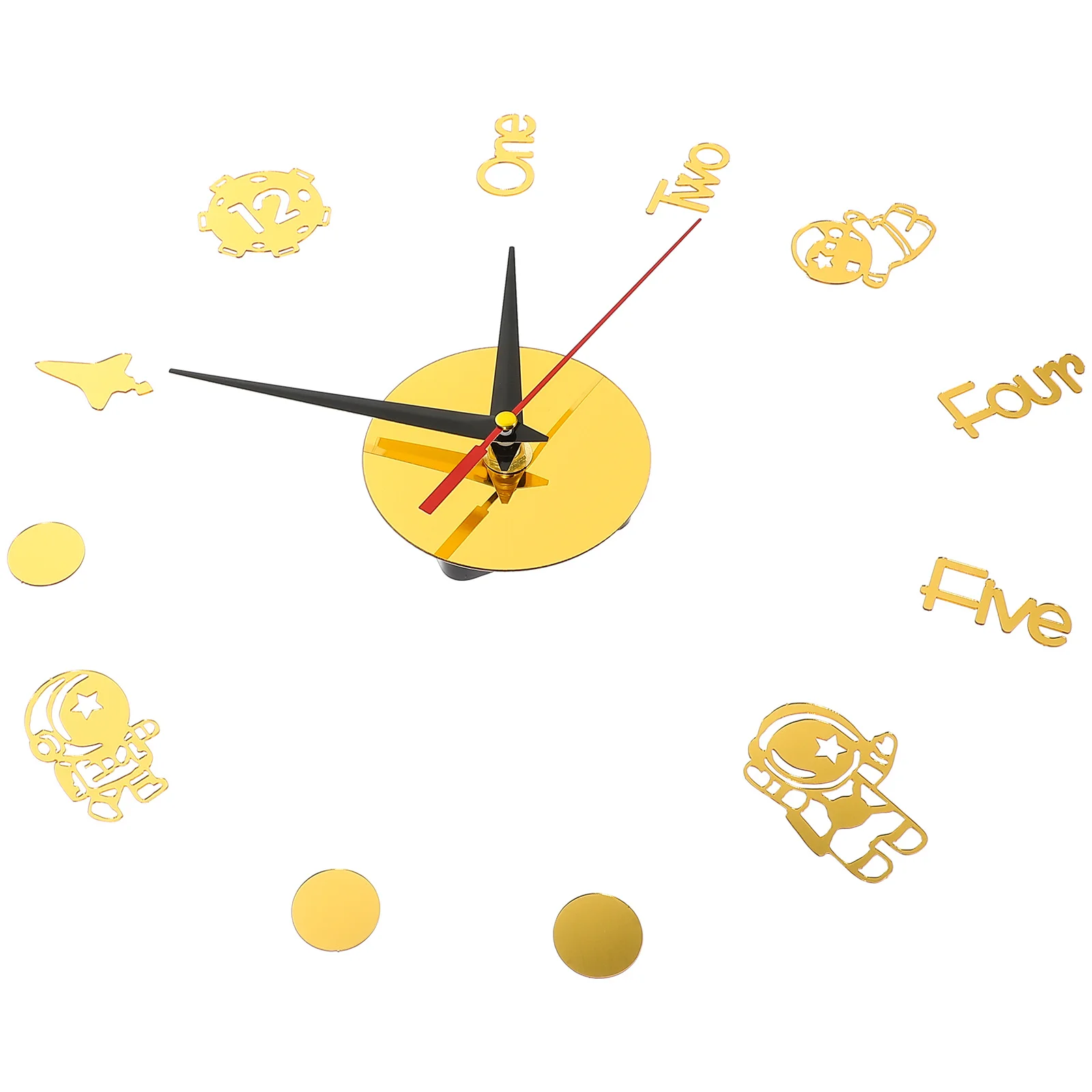 

for Astronaut Wall Clock Decor Household Hanging Clocks Living Room Modern Decoration