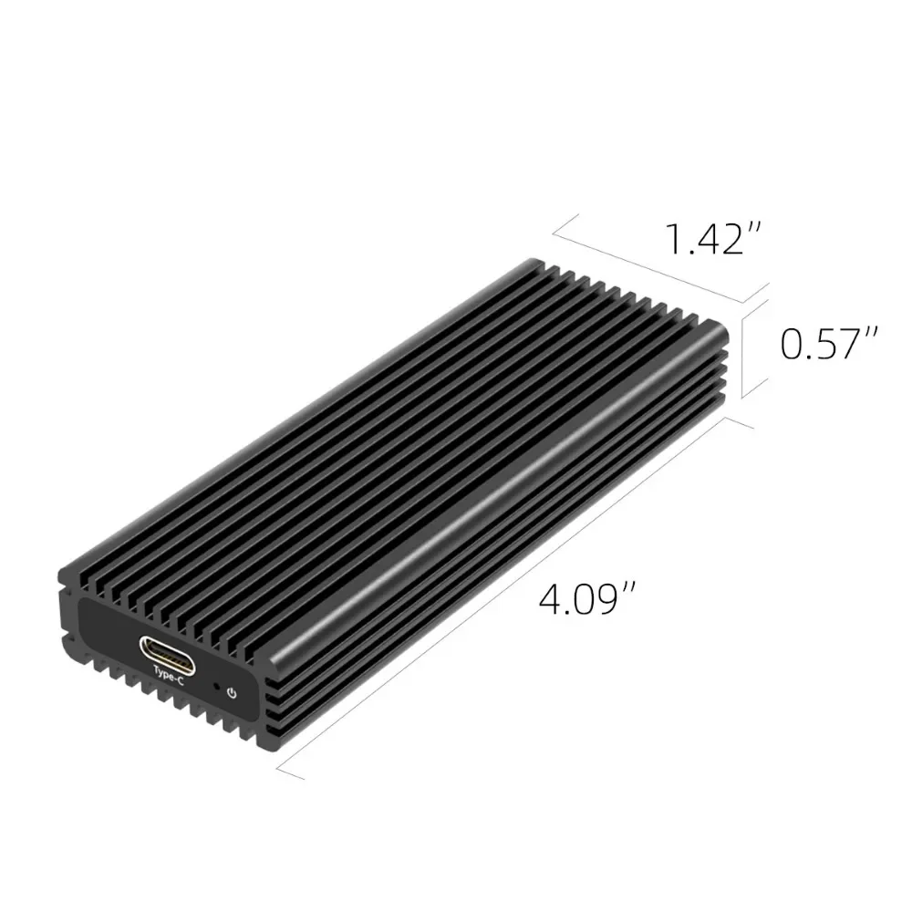 Imagem -06 - Maiwo-nvme Gabinete M.2 Gabinete para Chave m Chave b Mais m Chave Ssd e Chave m Ahci Case Ssd Usb 3.2 Caixa de Unidade de Estado Sólido Ferramenta Livre 20gbps