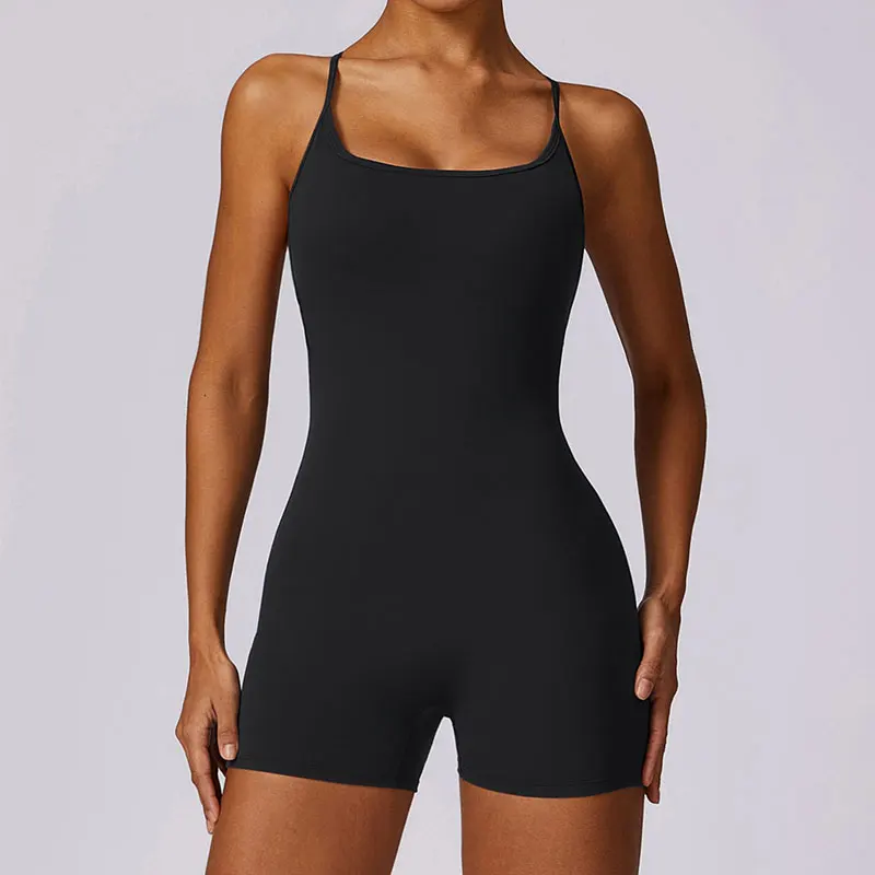 Combinaison de yoga sans couture, vêtements de sport de fitness, ensemble de salopettes de sport, vêtements d\'entraînement de Pilates, vêtements de