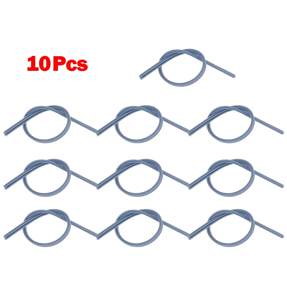 10Pcs T-Solder Iron Tip Hot Press Rubber Cable Kit For Electronics LCD Screen 27cm Length 5mm Width Double Track Repair Tools