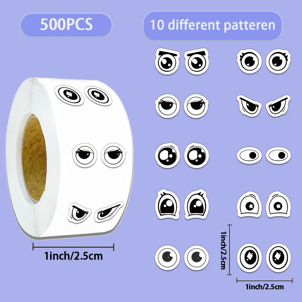 สติกเกอร์ลายการ์ตูนน่ารัก 500 ชิ้น สไตล์อินเทรนด์ สำหรับตกแต่งกีตาร์ สมุดโน้ต แก้วน้ำ สติกเกอร์ส่วนตัว