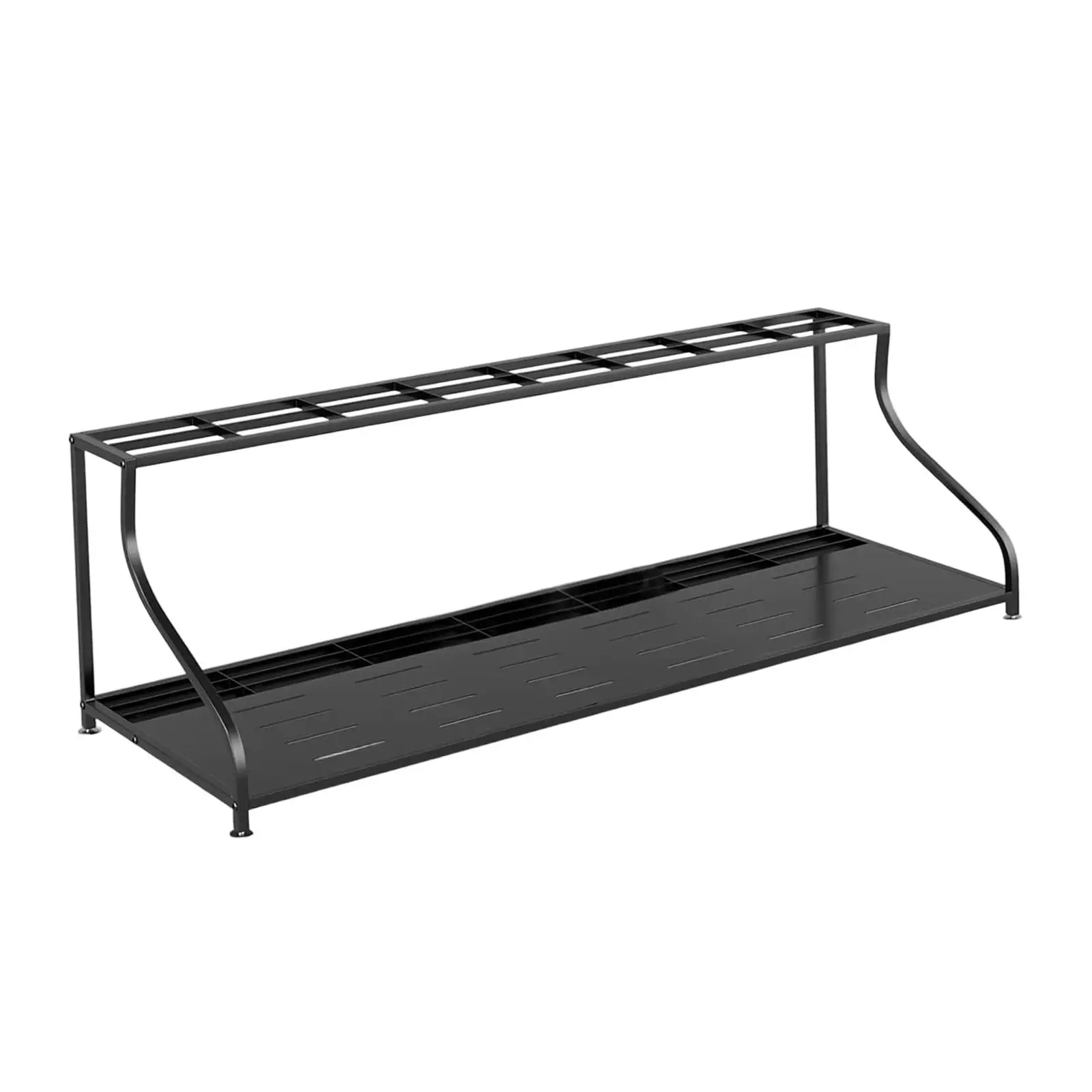 ski-board-storage-sports-organizer-heavy-duty-steel-floor-stand-for-garage-basement-rental-shop