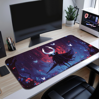 Game H-Hollow Knight Mouse Pad Large Desk Mat Keyboard Ergonomic Office Rubber PC Non-slip Anti-fray Home Custom Best Price