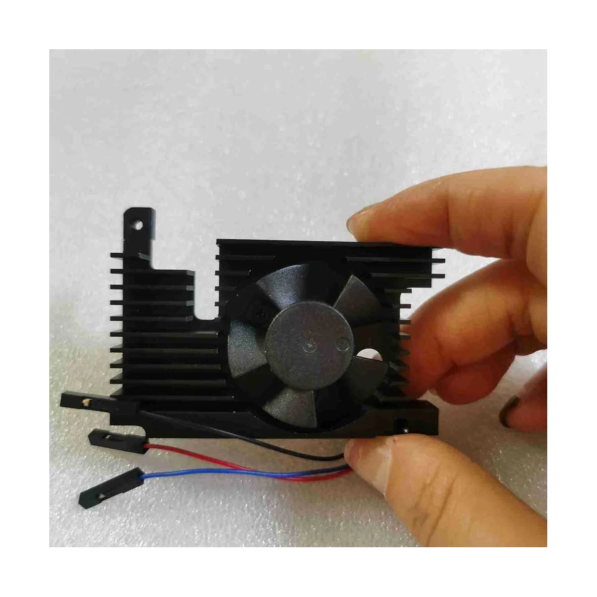 Radiador de aleación de aluminio para Raspberry Pi 4, ventilador de refrigeración con carcasa protectora, generación 4B