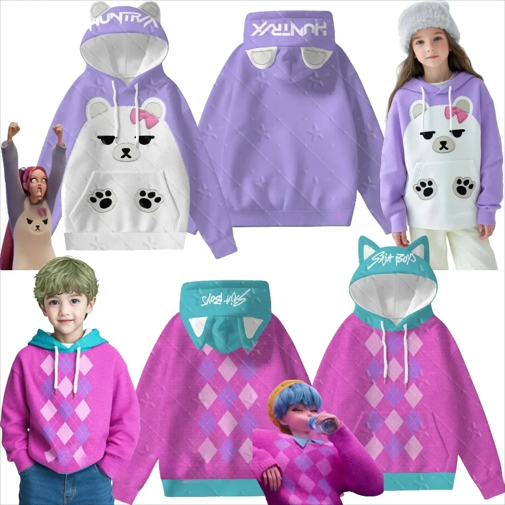 

Kpop Demon Hunter Saja Boys Jinu Abby Baby Mystery Vest Cosplay Costume Tops Roleplay Fantasia Clothing Halloween Party Suits