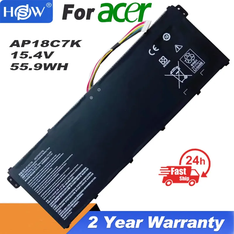 AP18C7K Battery for Acer Swift 3 SF313-52 SF313-52G SF313-53 SF313-53G SF316-51 5 SF514-54T SF514-54GT SF514-55T 55GT AP18C7M