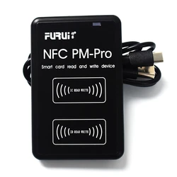 Furui-rfid ic/id copiadora, fob duplicador nfc, nfc, leitor, escritor, programador, usb, uid, tag de cartão de cópia, novo