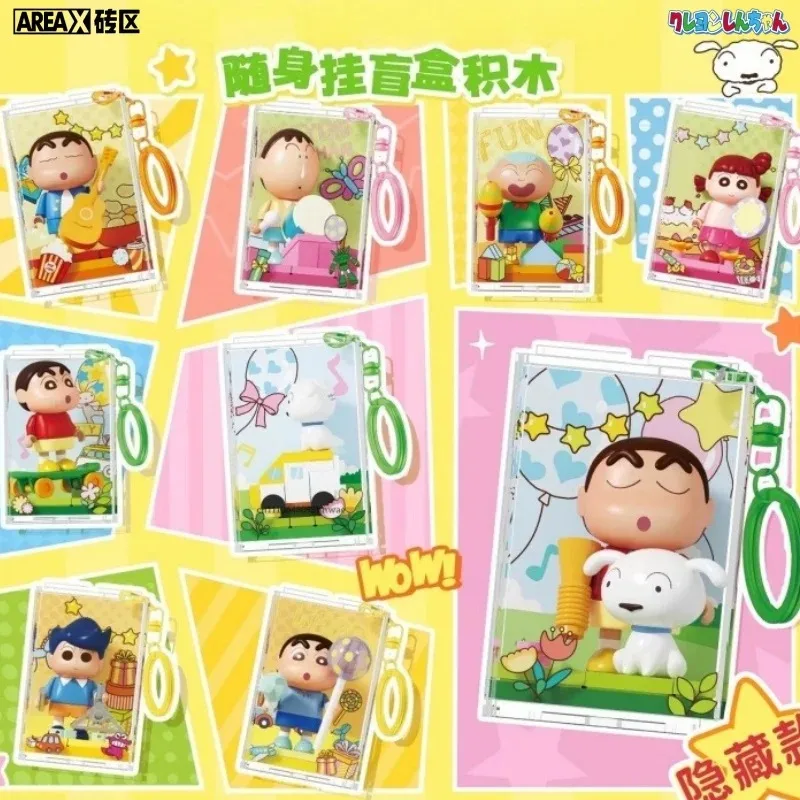 

Конструктор AREA-X серии «Креон Шин-чан»: Новые милые сборные модели для выступлений, забавные и увлекательные игрушки-украшения, подарки