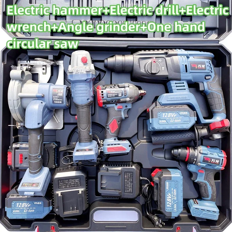 OEM Customizable Electric Cordless Drill Tool Kit with Single Speed Battery Power Source Customizable Power Drills