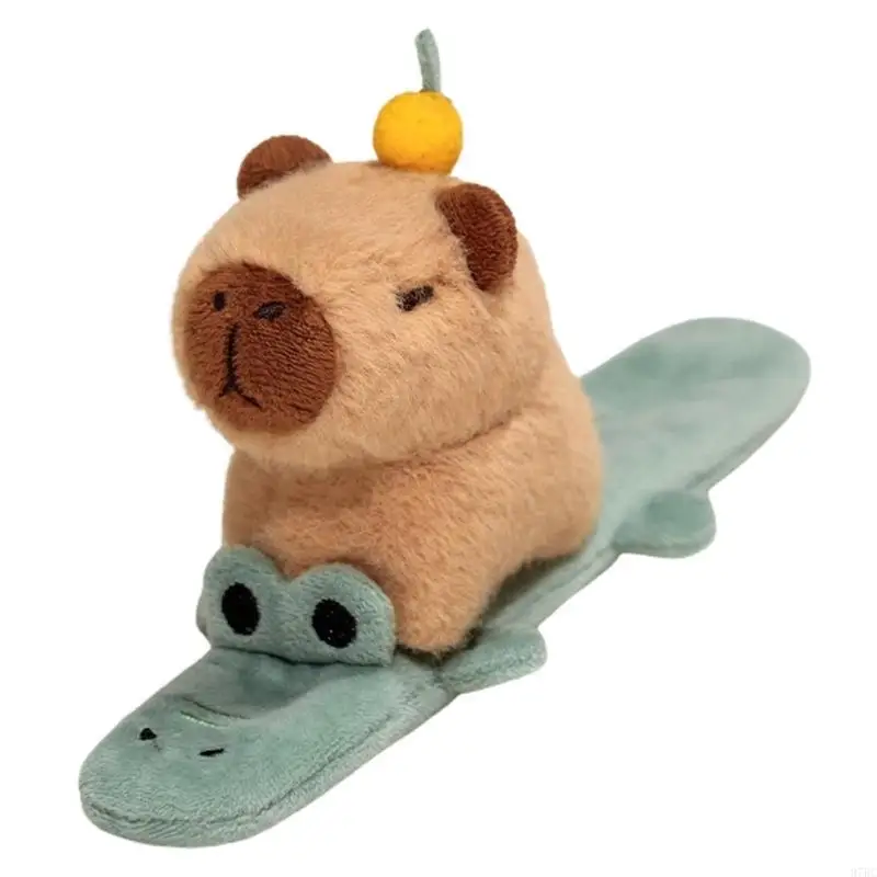 

97BC Capybara Plush Bracelet Toy для детей на день рождения подарки.