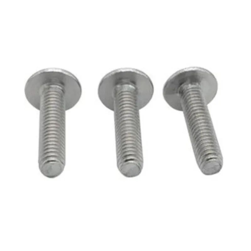 5/10/100PCS Flange button head screw M2 M2.5 M3 M4 M5 M6 M8 304 Stainless Steel Black grade 10.9 washer allen cap head screw