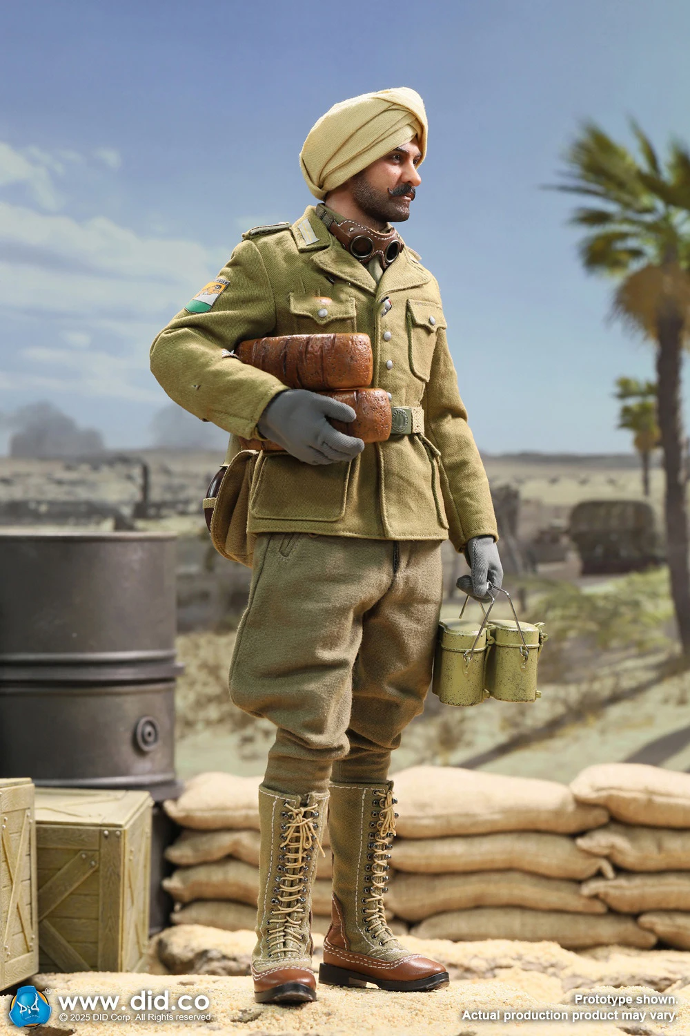 Na sprzedaż DID D80185 Żołnierz Lalka Transport Stóp Tom Cruise 2 Wersja Głowy Afryka Północna Figurka Akcji Około 30 cm Prezent Dla Fanów