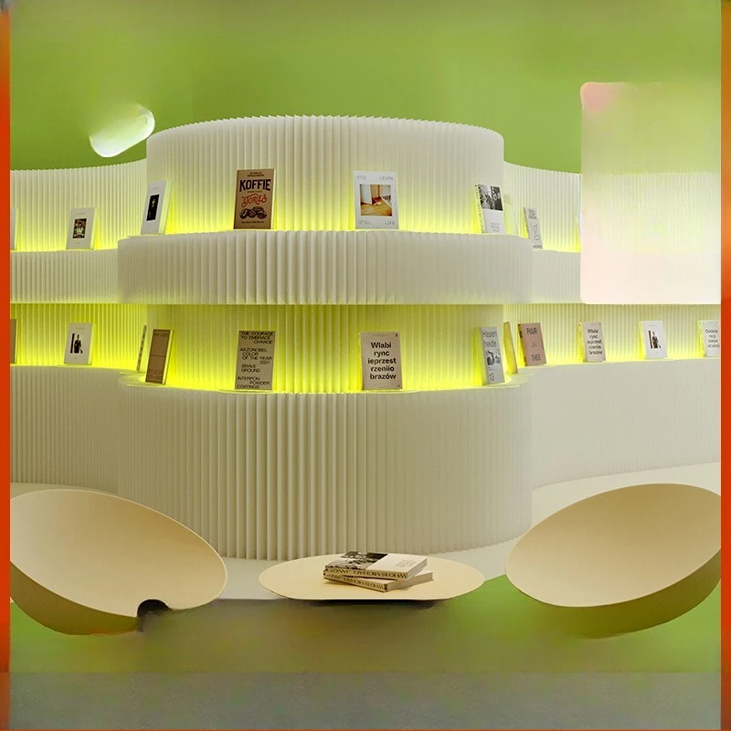 

Partition screen luminous mobile soft screen background segmentation space paper wall
