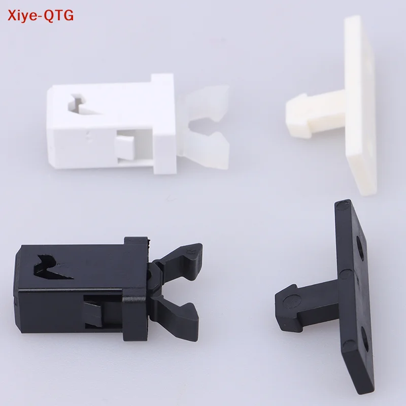 

Горячая новинка! 10 шт. черно-белых маленьких дверных замков-выключателей PR-001 для кондиционеров MS, ТВ-приставок, EVD, DVD, дверных крышек.