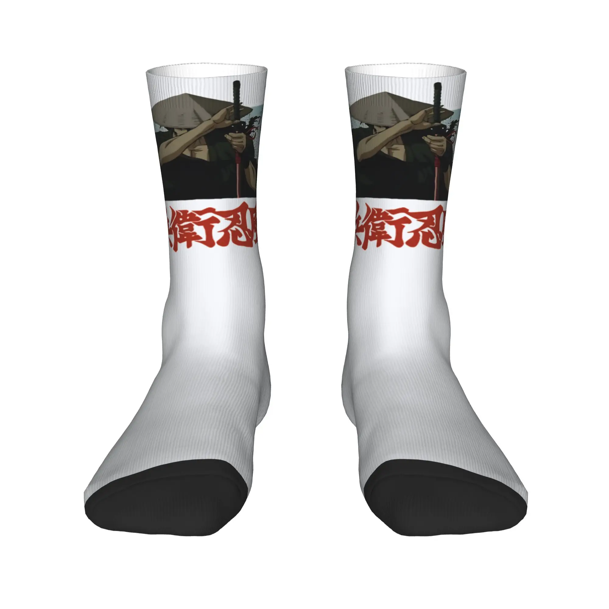 Ninja Scroll Jubei  Socks  Non Skid Stockings Unisex Men Soft Cycling Socks Autumn Harajuku Graphic Socks