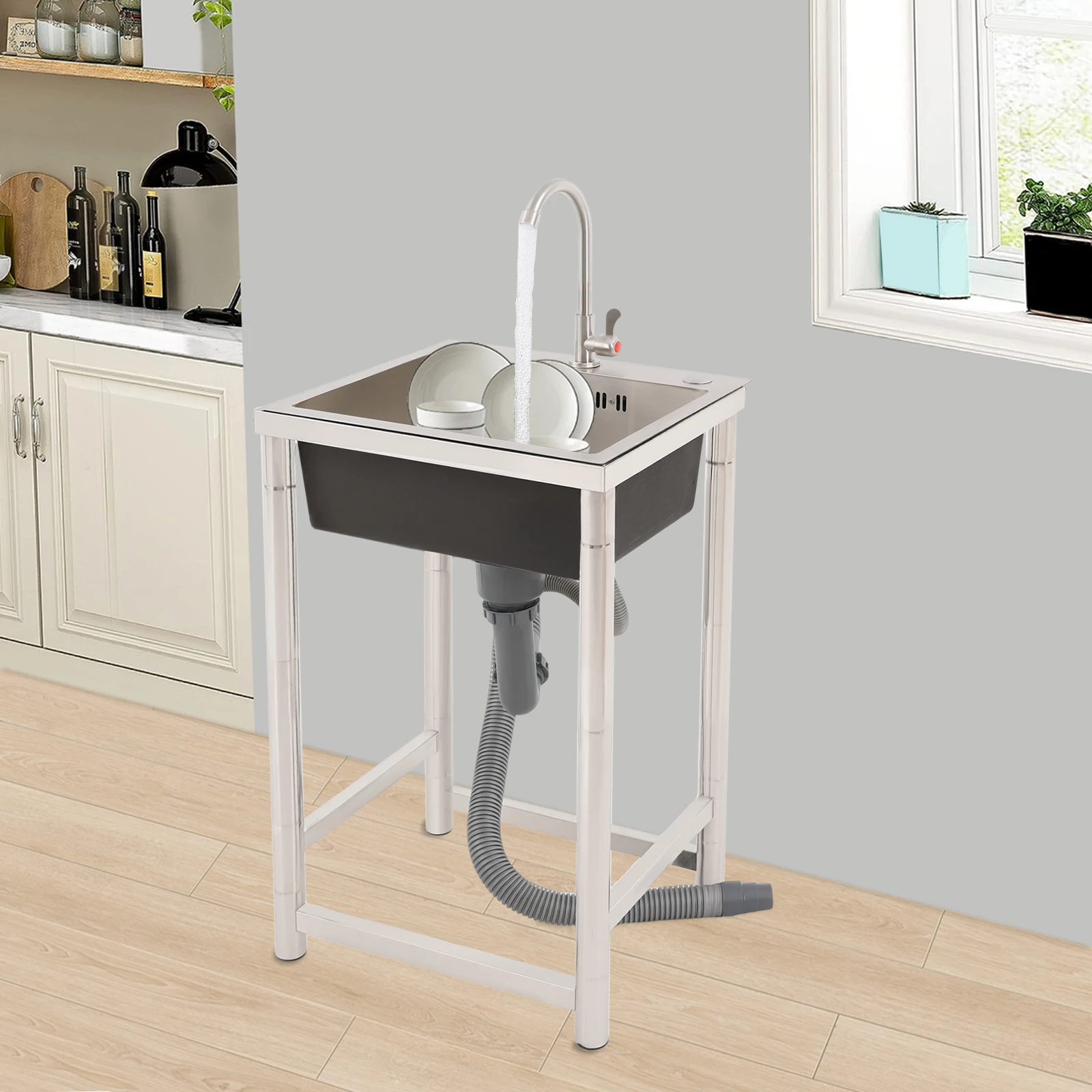 Stainless Steel Kitchen Sink, - огляд і ціна Home Bar Sink