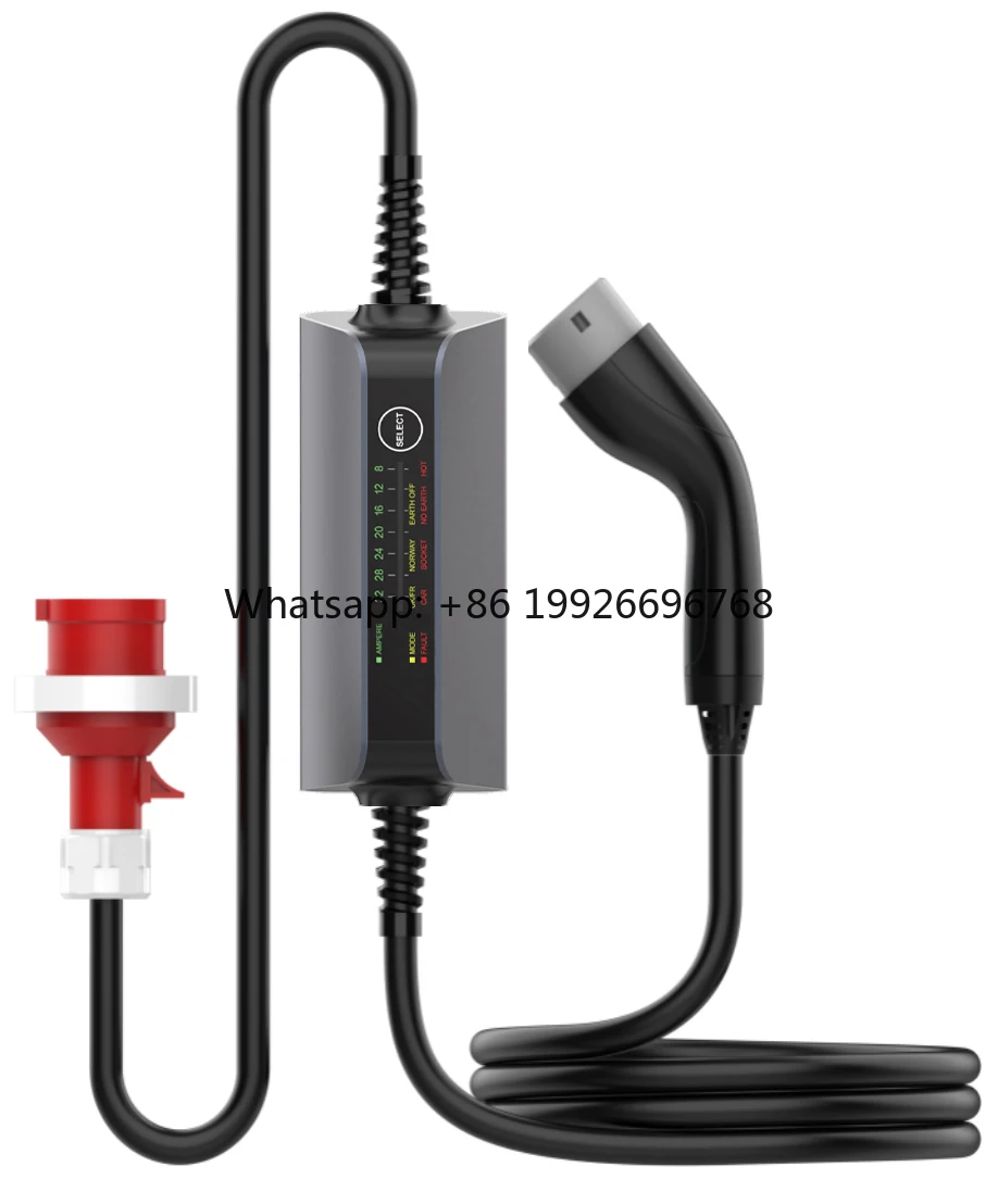 

European Standard 32A EV Wall Charger New Condition Plug Type2 Charging Gun with 5Meters 22KW Output Power 62196 Charging Pile