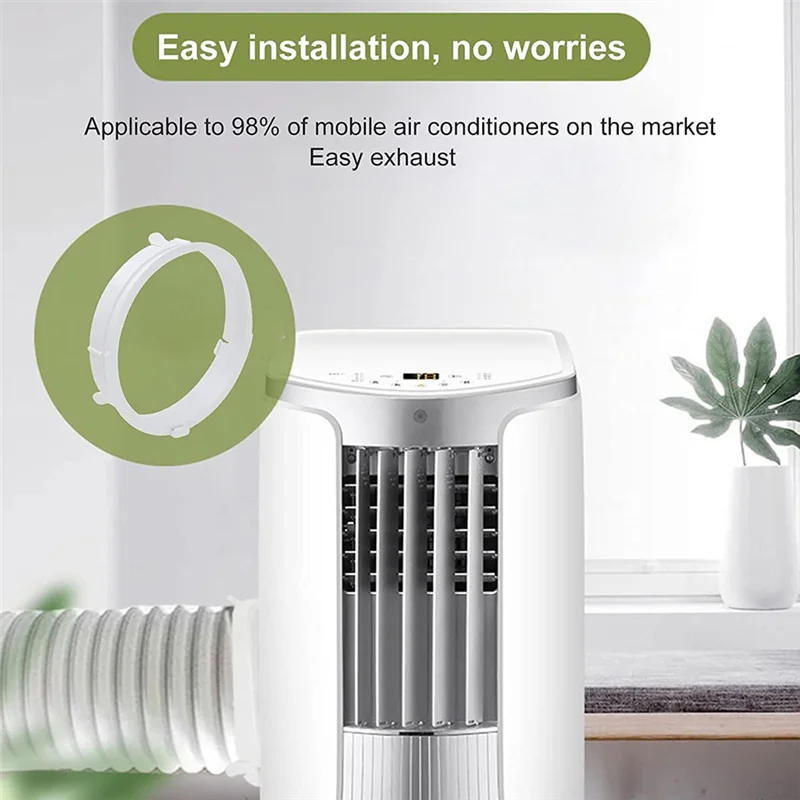 ABDJ-خرطوم وصلة أنبوب واجهة مكيف الهواء واجهة قناة العادم ABS RV موصل لتكييف الهواء المحمول KYR-35