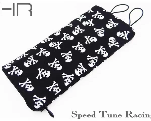 Hot Racing 1/10 Scale Black And White Skull Sleeping Bag Toy