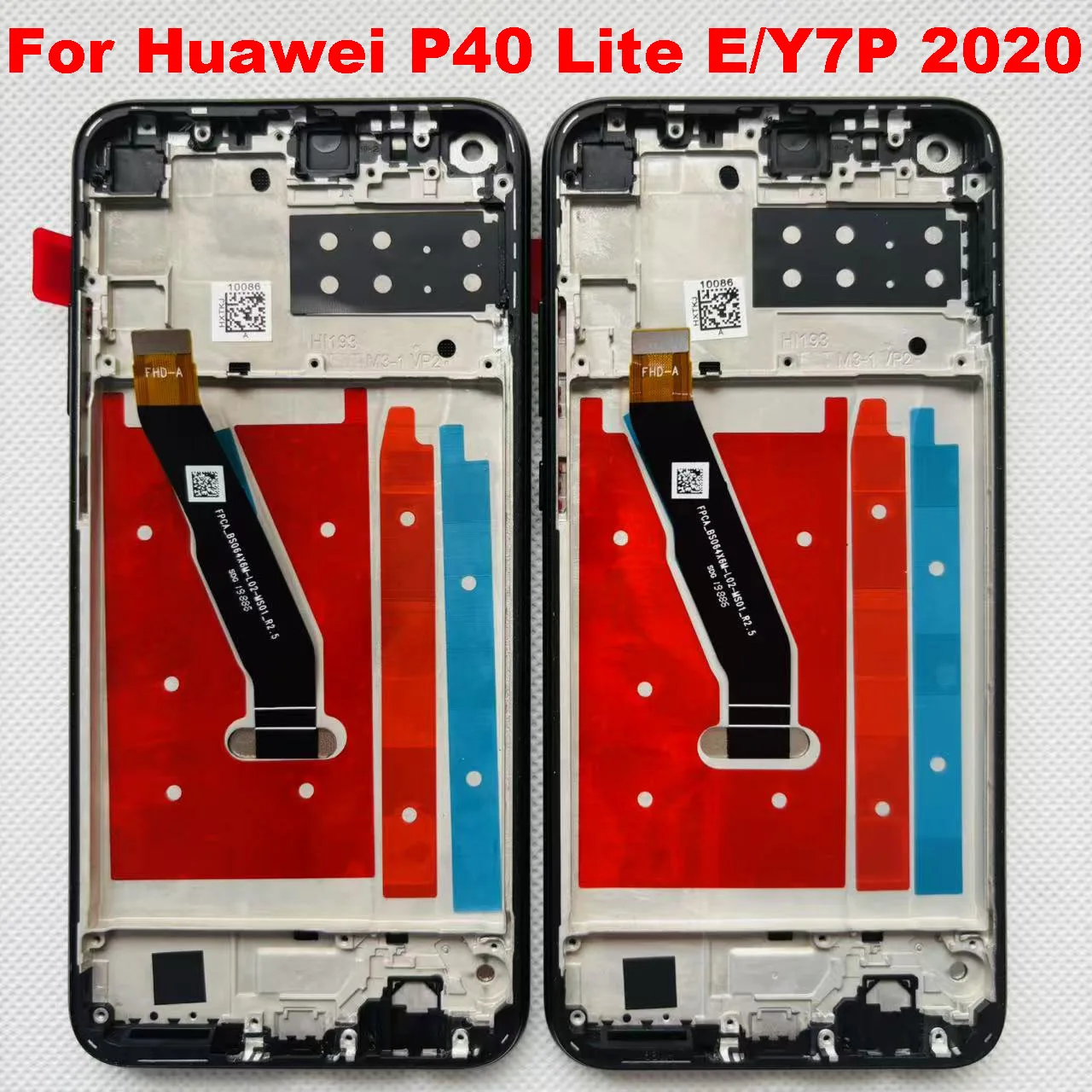Pantalla LCD de 6,39 pulgadas de alto brillo para Huawei P40 Lite E Y7P 2020 p40 lite E/honor 9C, montaje de digitalizador con pantalla táctil con marco