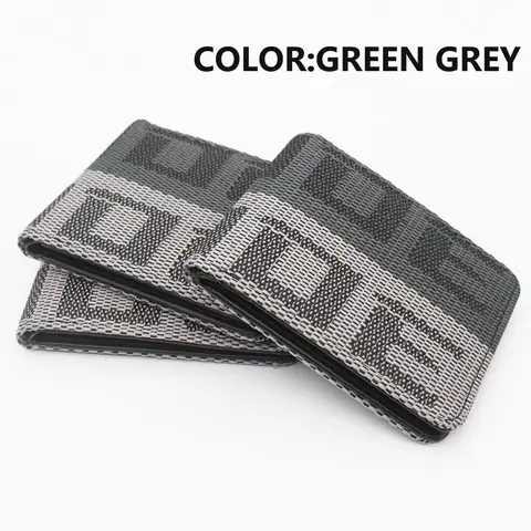 दुल्हन कपड़े बटुआ रेसिंग कैनवास बटुआ पुरुषों JDM शैली दुल्हन कार कुंजी मामले यूनिवर्सल बटुआ क्रेडिट कार्ड धारक ऑटो सजावट 6 best sales दुल्हन की दौड़ - №2