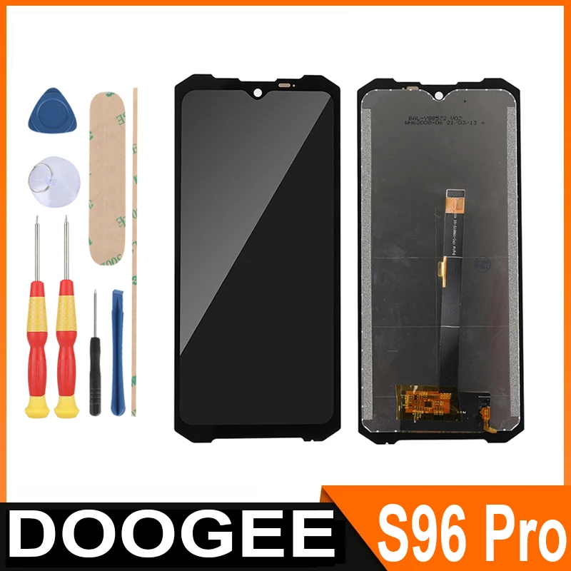 Wyświetlacz LCD + Ekran Dotykowy do DOOGEE S96 Pro S96 GT S97 Pro S119