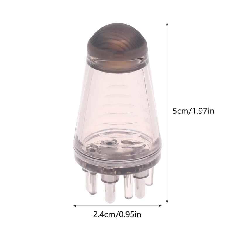 [TW] Scalp Applicator Hair Regrowth Styling Solution Guide Comb Hexagon Head Oil Roller Ball Massage Relaxation Tool