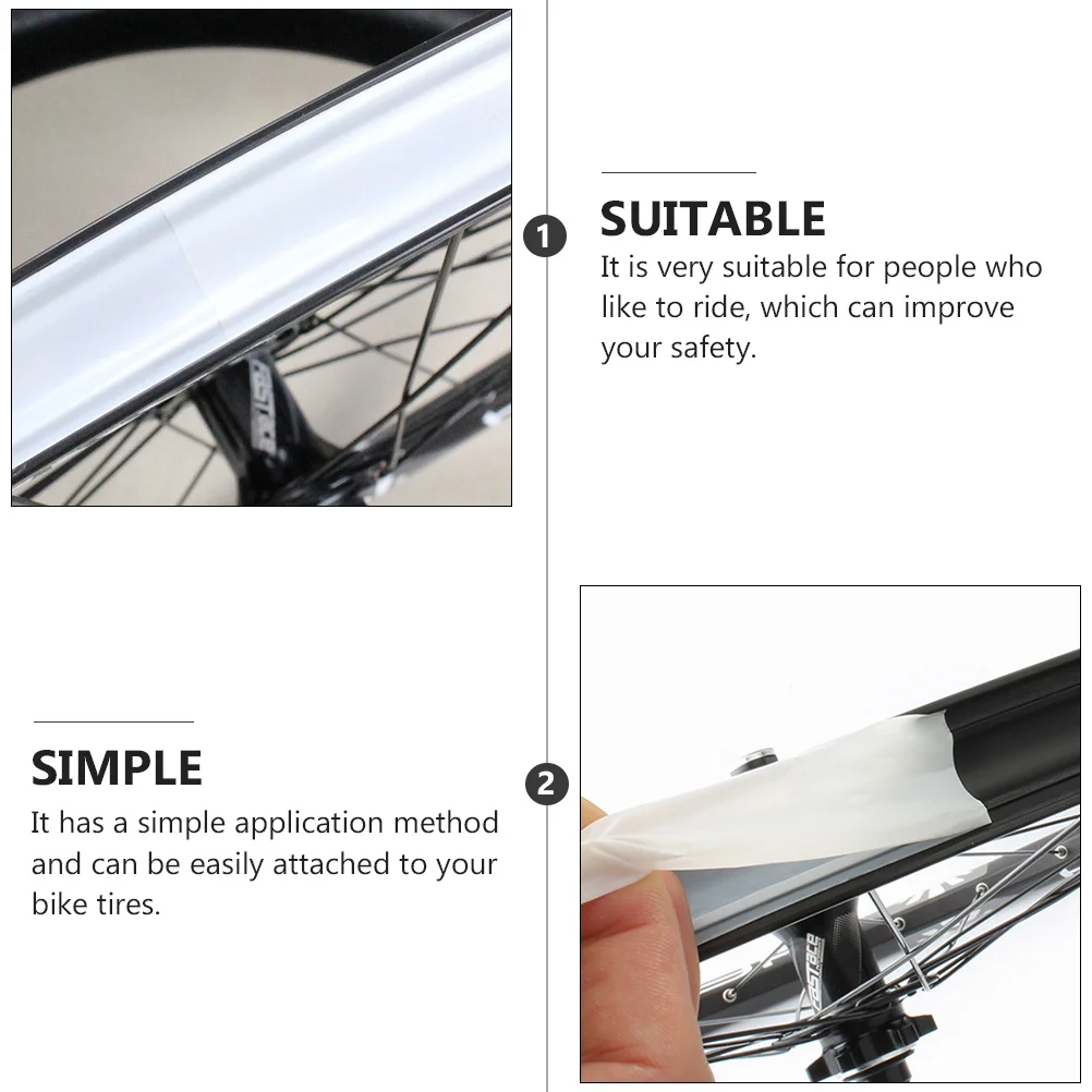 

1Pcs Bike Wheel Pad Puncture Proof Belt Nopp Eco Friendly Easy to Apply Tire Cushion Bike Tire Pad Puncture Proof Rim Tape