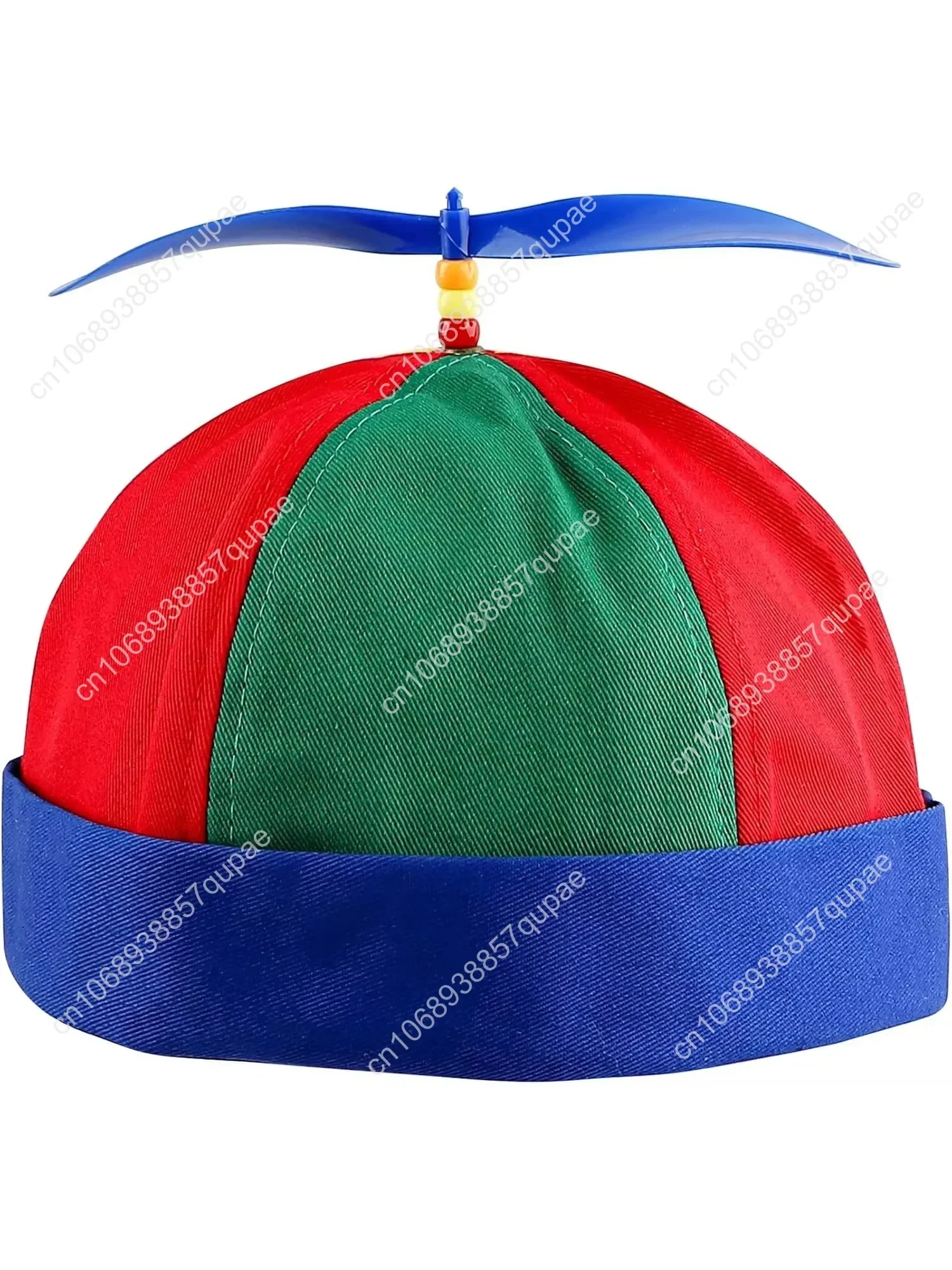 

Framendino, Rainbow Detachable Hat Helicopter Adult Propeller Cap with Bamboo Dragonflies