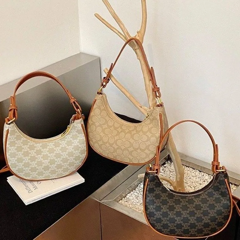 Luxury Leather Diaper Bag Vintage Designer Style Stylish Commuter Tote for Ladies Trendy Casual Shopping Crossbody Purse