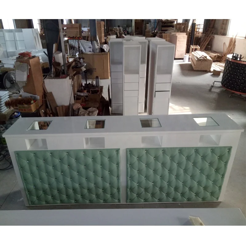 

Foshan Factory Hot Sale Beauty Salon Nail Bar For Sale