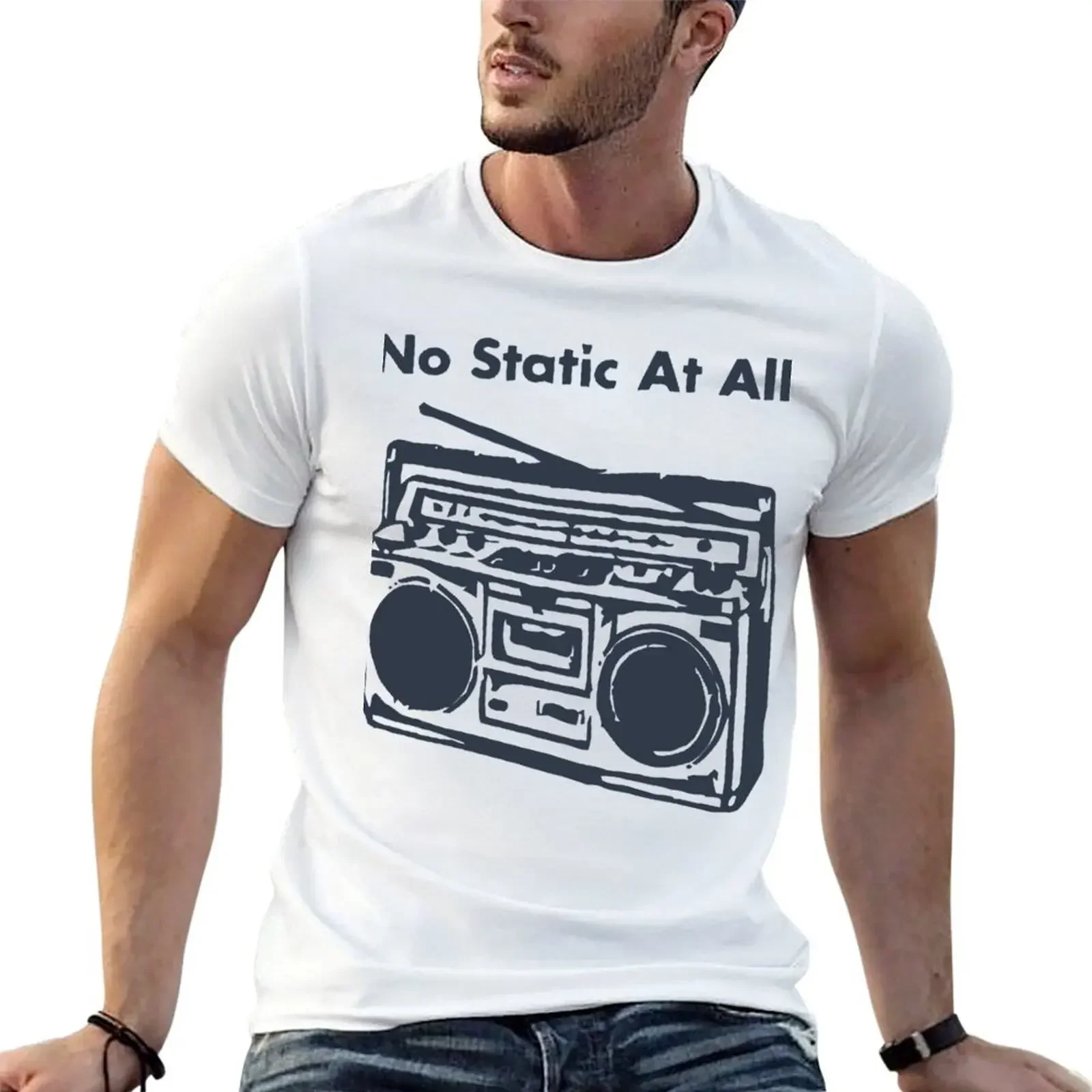 Awesome First Day Steely Dan Static Awesome Photographic T-Shirt custom shirt tees mens t shirts