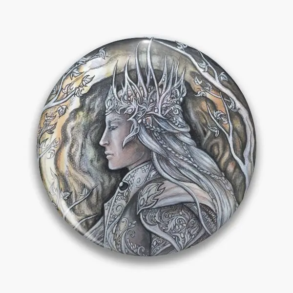 Elven King  Soft Button Pin Gift Funny Collar Creative Hat Cute Decor Metal Cartoon Jewelry Lapel Pin Women Badge Clothes Brooch