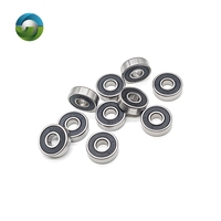 10PCS 608RS 8X22X7 mm Bearing ABEC-7 Skateboard Scooter 608 2RS Ball Bearing Miniature Skate Roller 608-2RS 608 RS Bearings