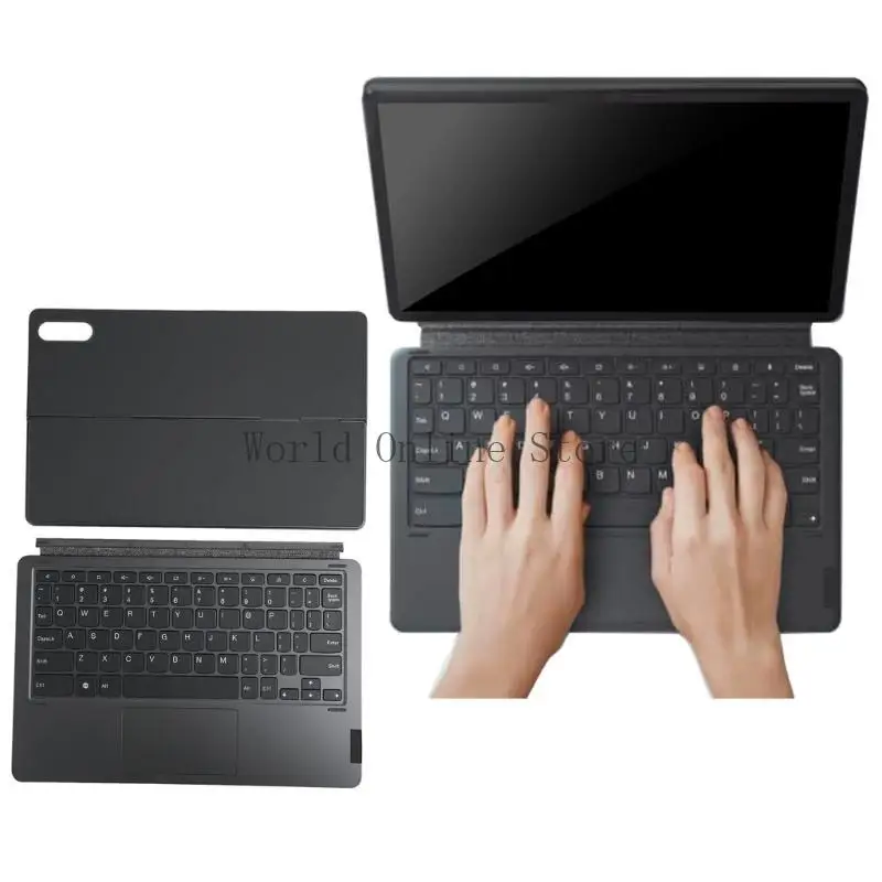 Cubierta caja teclado con teclado inalámbrico desmontable magnético para xiaoxin 87HC