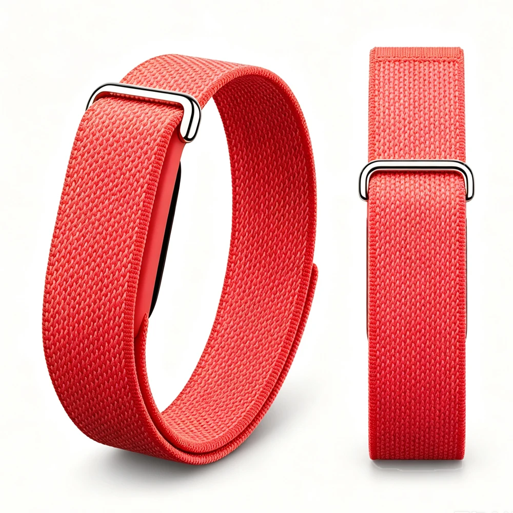 Geflochtenes Nylon-Schlaufenarmband für Google Fitbit Air, atmungsaktives, bequemes Armband für Google Fitbit Air Sport-Armband-Zubehör – Detail 17
