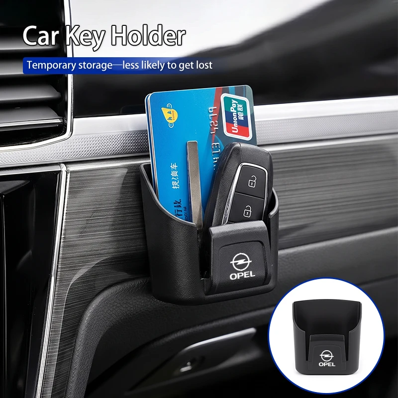Car Vent Storage Box Tools Organizer Card Holder Tidy Case Accessories For Opel Corsa Astra Insignia Vectra Zafira Meriva Mokka