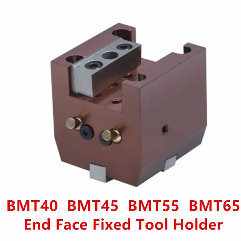 1PC BMT40 BMT45 BMT55 BMT65 Lathe Turret Tool BMT End Face Fixed Tool Holder