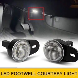 6000K White LED Interior Under Dashboard Courtesy Lights For Jeep Wrangler Grand Cherokee Commander Liberty OEM 68395784AA