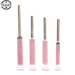 Chainsaw Sharpener Grinding Stone File 4/4.8/5/6mm Chains Saw Sharpening Set For Polishing Metals Chainsaw Sharpener Stones