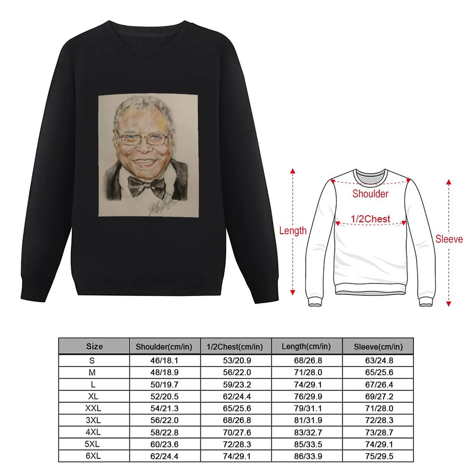 James Earl Jones Pullover Hoodie autumn clothes sweatshirts