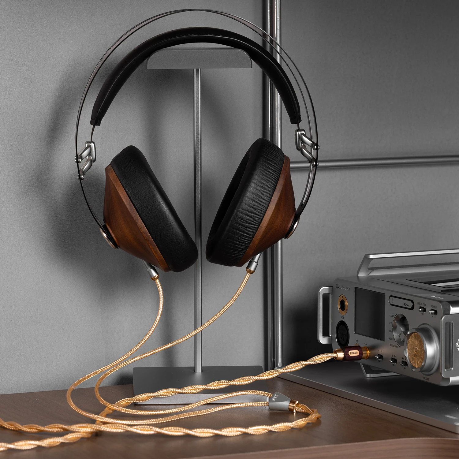 DD ddHiFi BC150G 4,4 mm symmetrisches Kopfhörer-Upgrade-Kabel, silberfarbenes OCC-Kupfer mit schwimmendem Schirm für Sennheiser Focal AT Sony & Co. – Detail 21