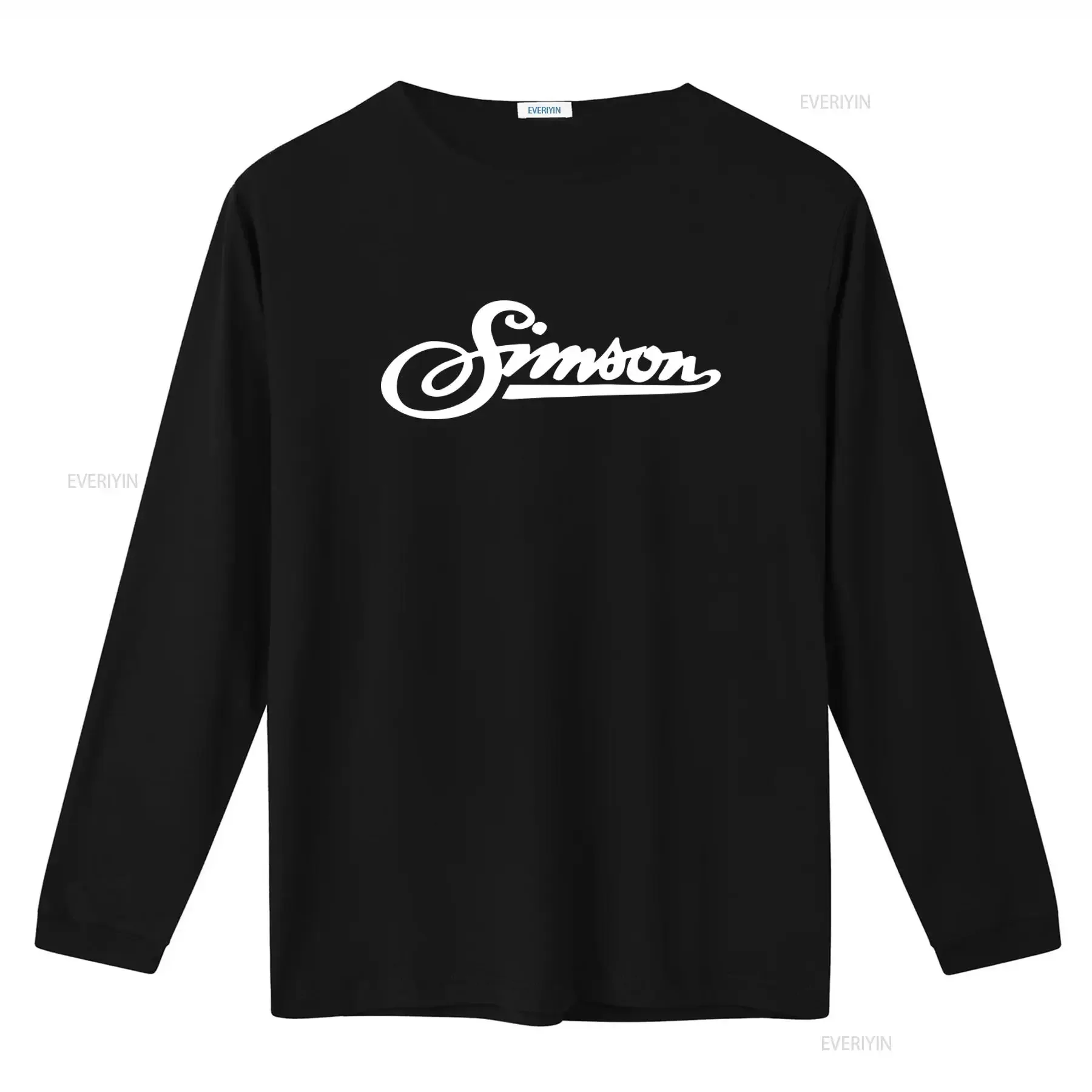 Mens Simson Font Bar T Shirt Available in Sizes up to 5XL vintage Washed designer clothes Stretched Breathable Soft Versatile