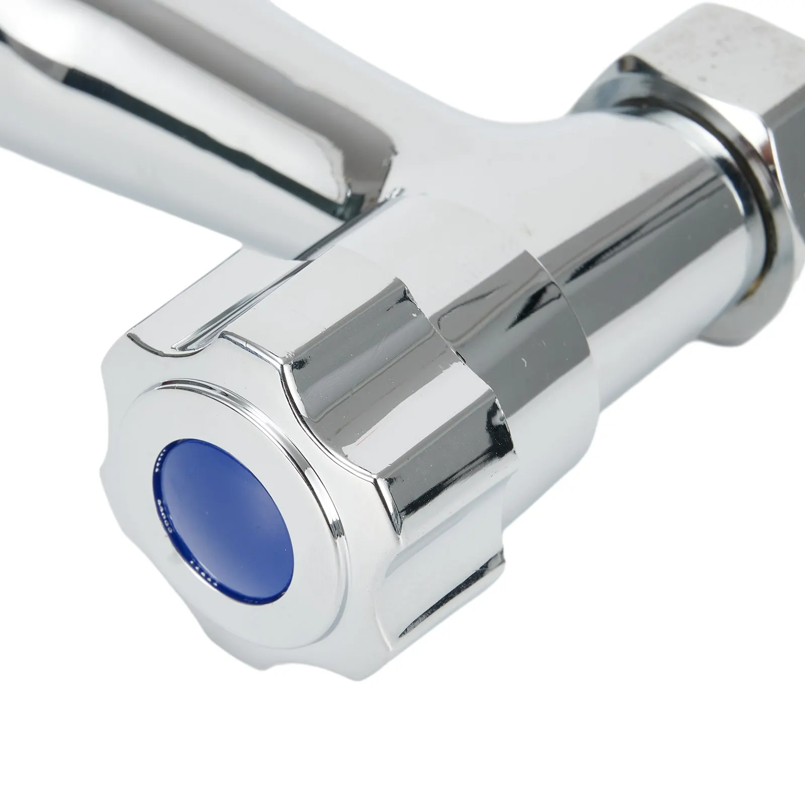 

1 2inch Shower Mixer Valve Chrome Finish Copper High Grade Practical Shower Mixer Taps Stable Performance Twin Outlet Valve