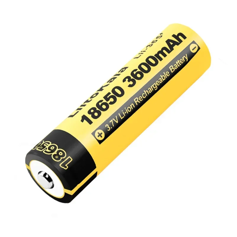 8PCS LiitoKala Lii-36S Pointed 18650 3600mah Battery Highest Capacity CDR 10A 3.6V Reachargeable BatteryFor VapeMod Flashlight