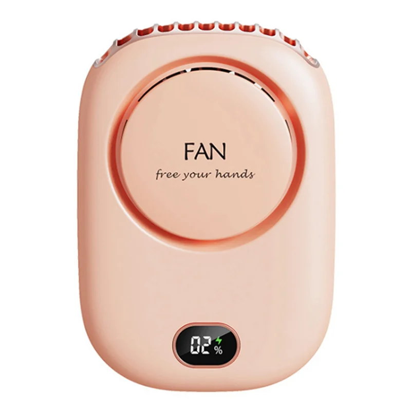 AB45 4X Fan Mini USB Cooler Rechargeable Ventilador Travel Handheld Portable Silent Small Electric Cooling Fans Pink