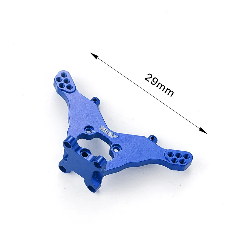 RCGOFOLLOW Aluminum Steering Knuckle Suspension Arms Set for RC Crawler Car LOSI 1/16 Mini-B Mini-T 2WD RC Buggy Upgrade Parts